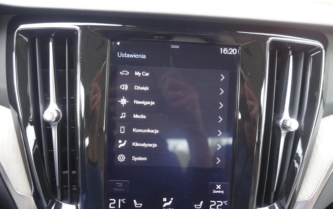 Volvo S60 cena 134900 przebieg: 54000, rok produkcji 2020 z Książ Wielkopolski małe 529
